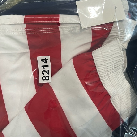 NWT Polo Ralph Lauren XL Stars and Stripes USA American Swim Shorts Trunks - Picture 8 of 8
